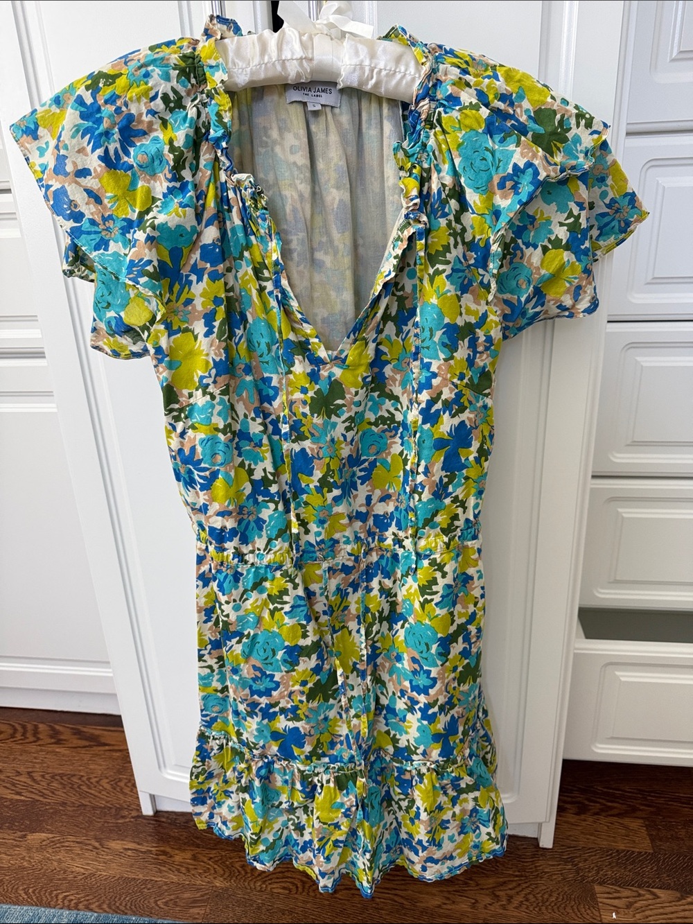 Floral Ruffle Mini Dress by Sea Salt
